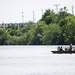 Washtenaw County Sheriff members and dive team search Huron River for the body of 21-year-old Pittsfield Township man on Sunday, June 30. Daniel Brenner I AnnArbor.com